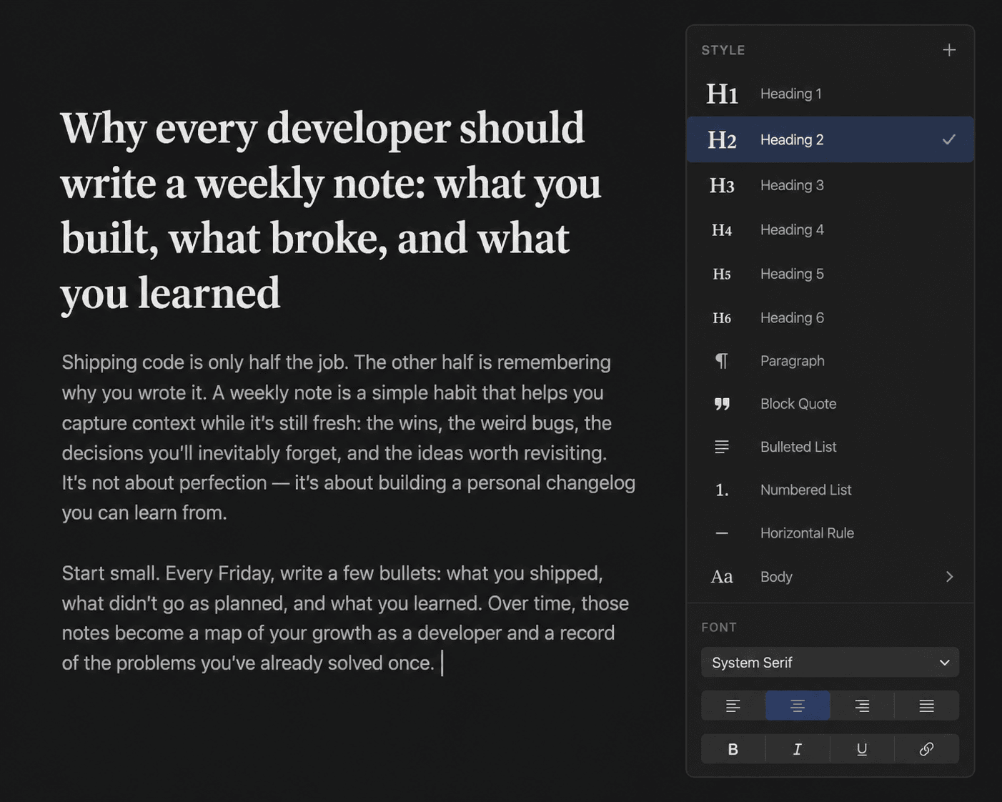 Paperforge interface