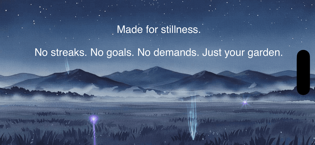 Stillgrow — Breath Bloom guided breathing session growing a special plant