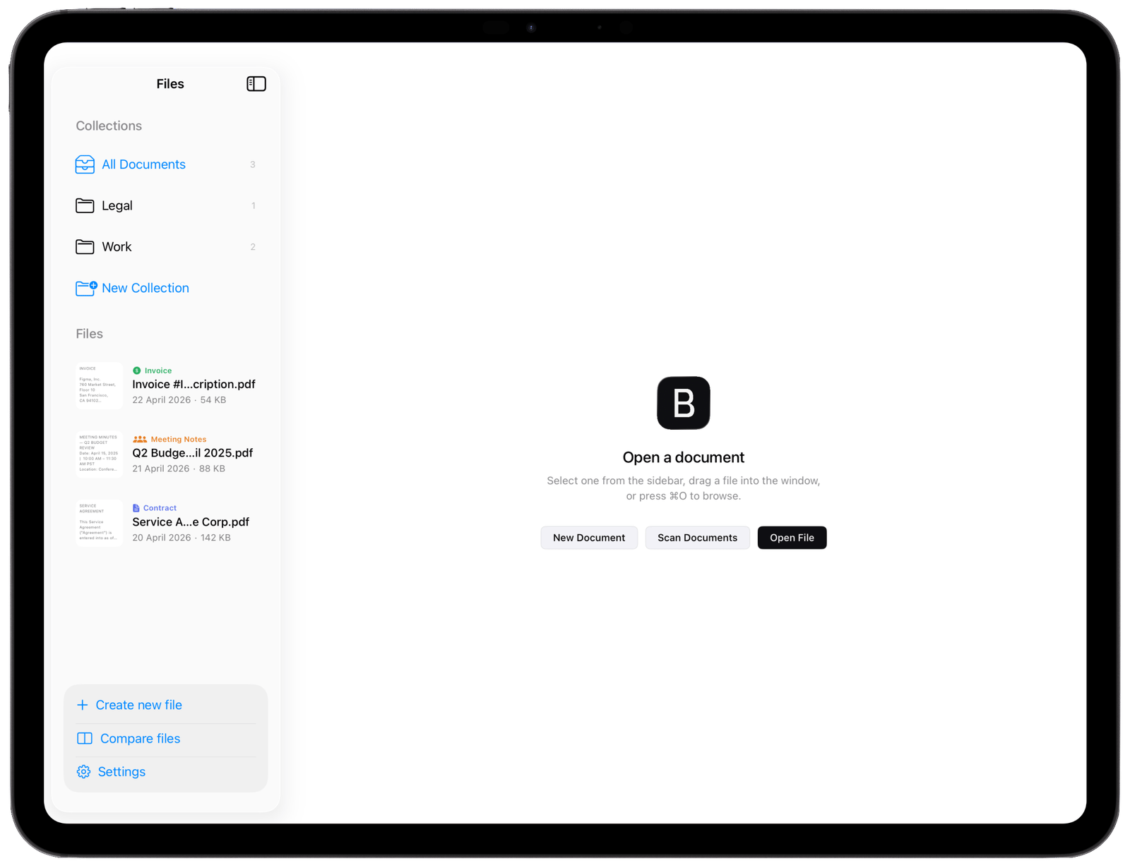 Document summary screenshot
