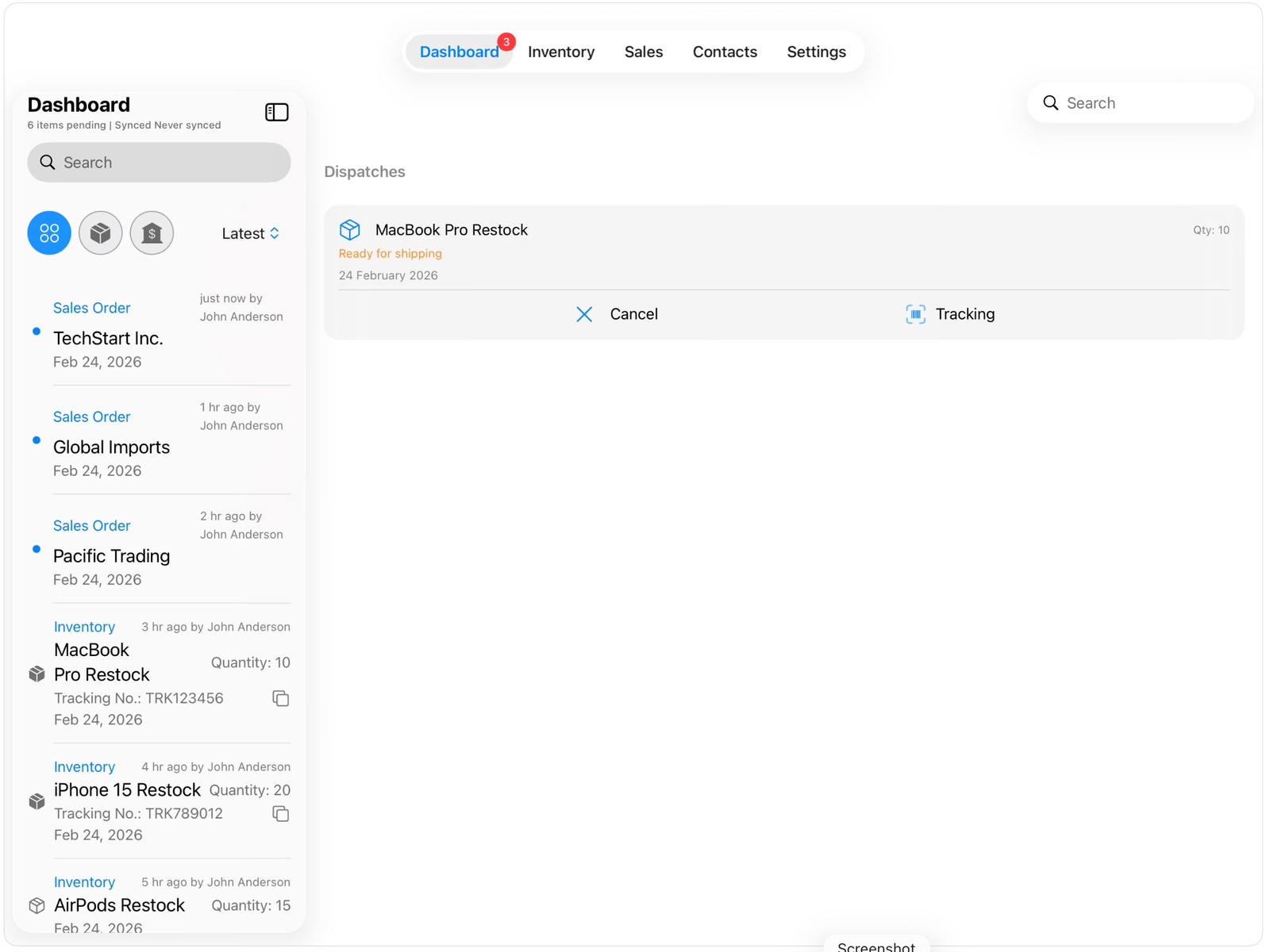 The Company App CloudKit team sync